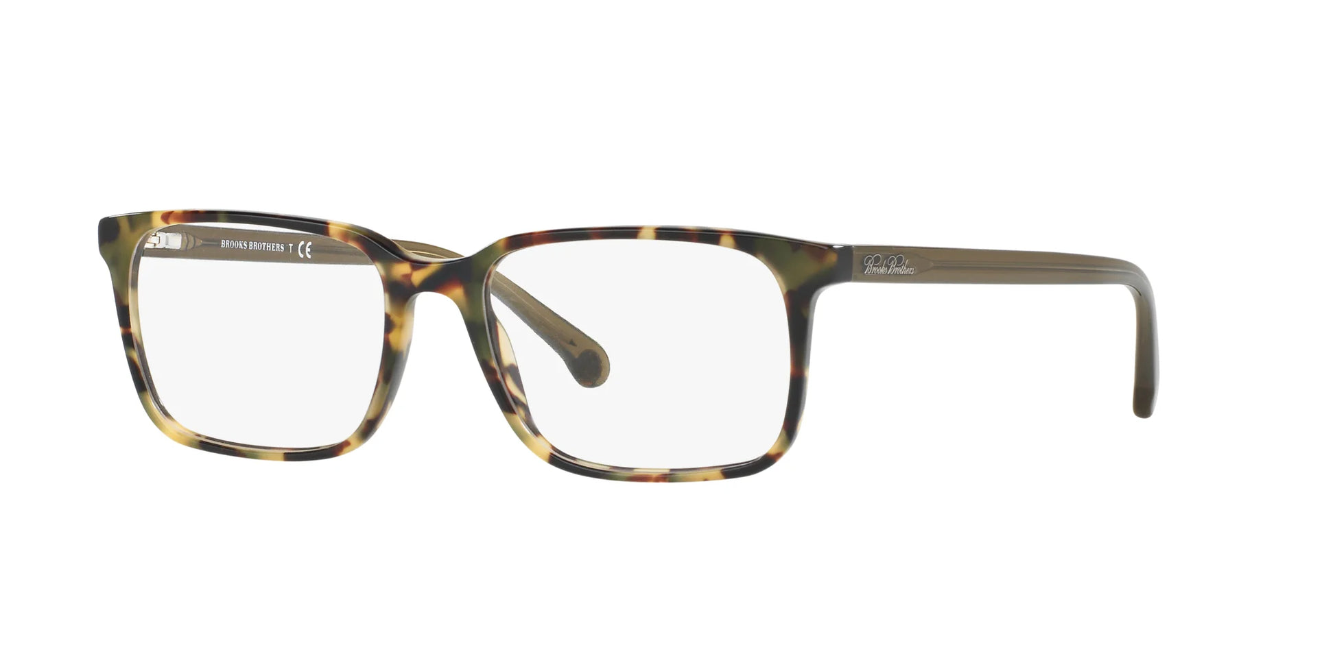 Brooks Brothers BB2033 Eyeglasses Spotty Tortoise / Olive