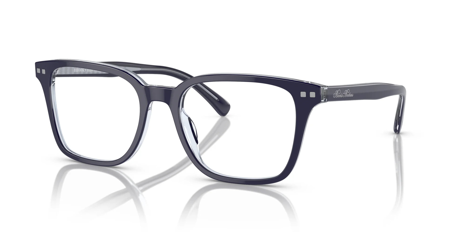 Brooks Brothers BB2058 Eyeglasses Navy / Clear