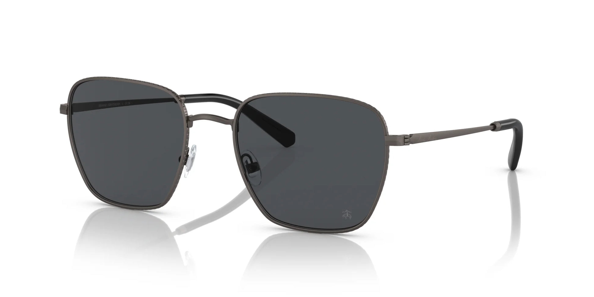 Brooks Brothers BB4063 Sunglasses Matte Gunmetal / Dark Grey Solid