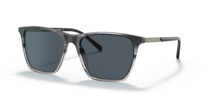 Brooks Brothers BB5045 Sunglasses Dark Grey Gradient Horn / Blue Grey Solid