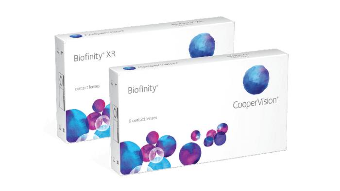 Biofinity EW / Size 6 lenses
