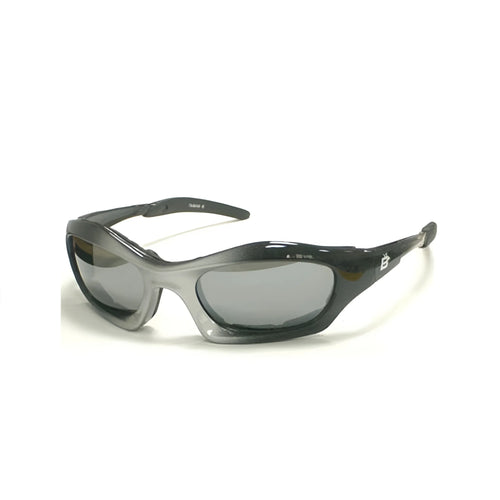 Birdz T-BIRD Eyeglasses / Metallic Silver-fade-black