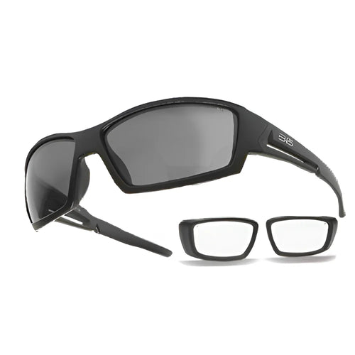 Body Specs MT-3 RX CUP Sunglasses / Matte Black / Smoke / Size M