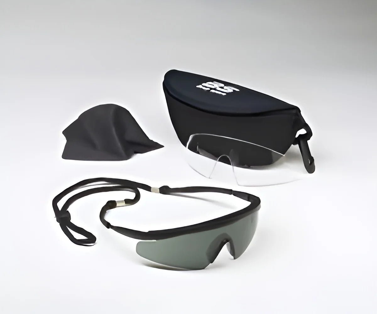 Body Specs Pistol+ Pkg Blk Pan Smoke / Clear