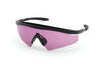 Body Specs SLINGS® BLACK FRAME 2.3mm VERMILON LENS / Black / Violet / Purple