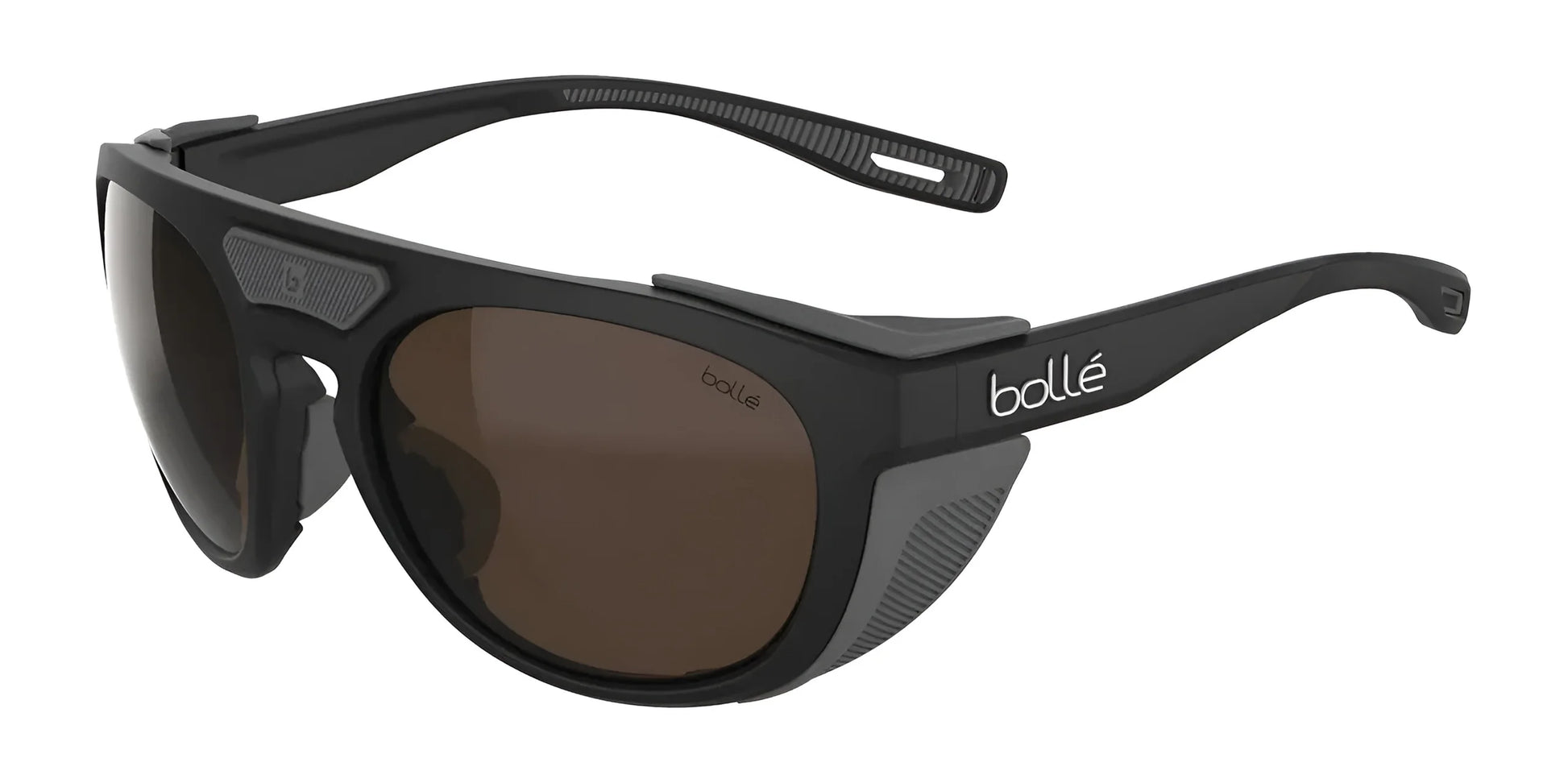 Bolle Adventurer Sunglasses Black Matte II / Bollé 100 Gun