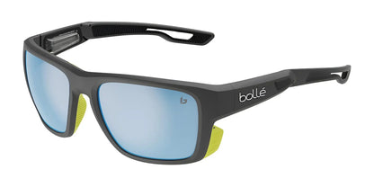 Bolle AIRDRIFT Sunglasses Black Matte Acid / Sky Blue Polarized