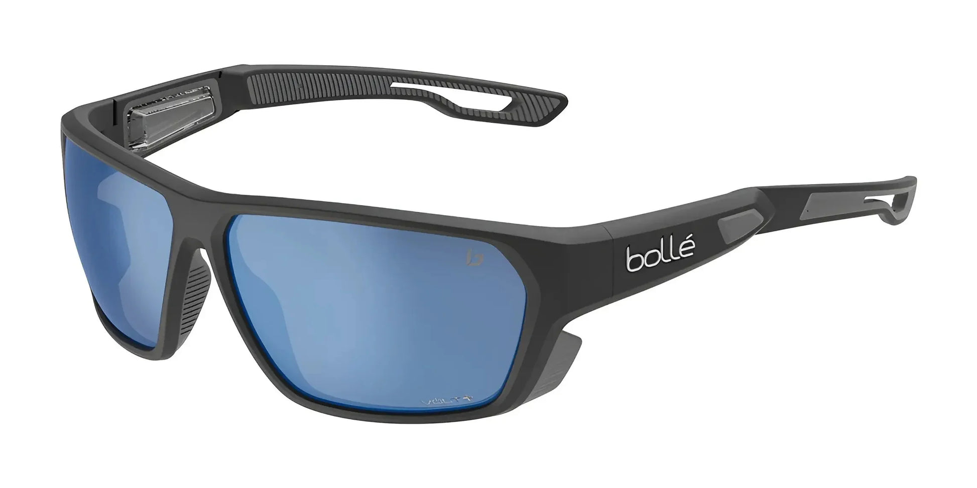 Bolle AIRFIN Sunglasses Black Matte / Volt+ Offshore Polarized