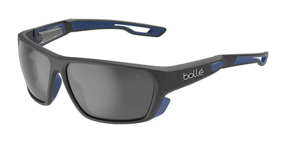 Bolle AIRFIN Sunglasses Black Matte Blue / TNS Polarized