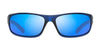 Bolle ANACONDA Sunglasses | Size 64 / Black Matte / Sky Blue Polarized