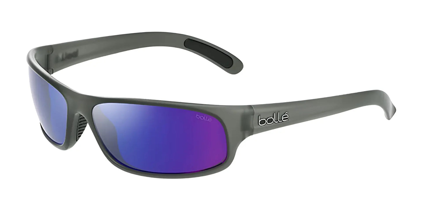 Bolle ANACONDA Sunglasses Black Matte / Brown Blue