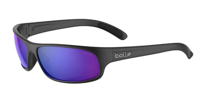 Bolle ANACONDA Sunglasses Black Matte / Brown Blue