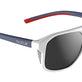 White Blue Red Matte