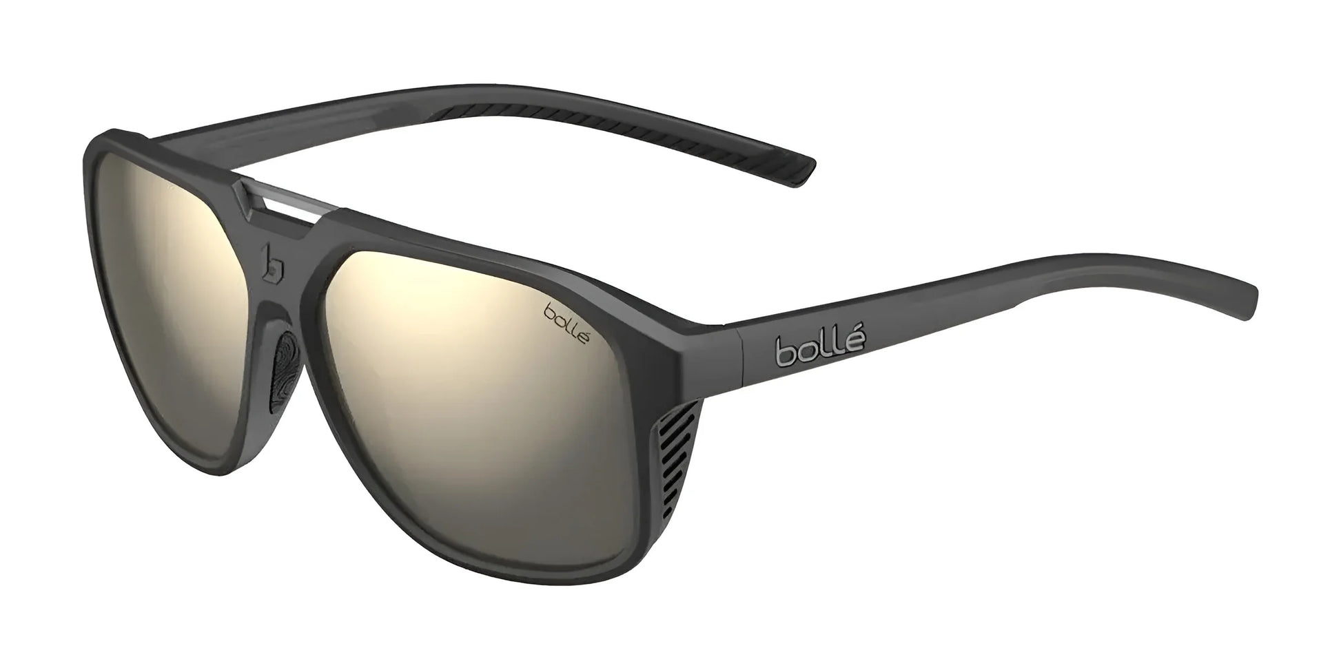 Bolle ARCADIA Sunglasses Black Matte / TNS Gold