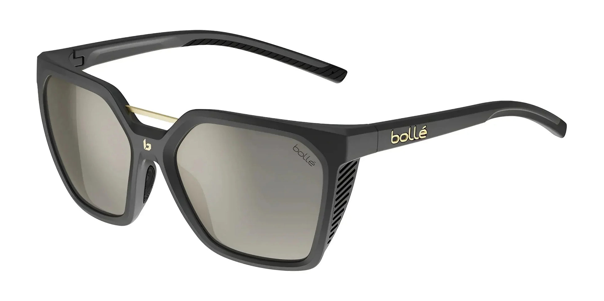 Bolle ASTERIA Sunglasses Black Matte / TNS Gold