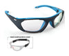 Bolle BALLER Safety Glasses | Size 59 / Black Green Matte / Clear PC Platinum
