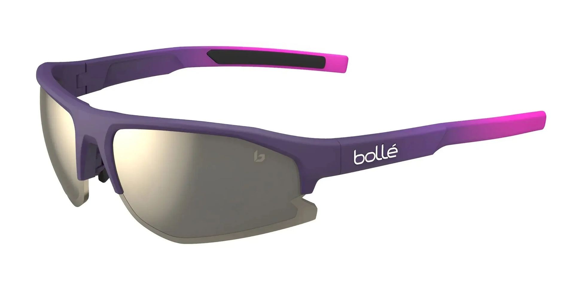 Bolle Bolt 2.0 Sunglasses Burgundy Pink Matte / TNS Gold