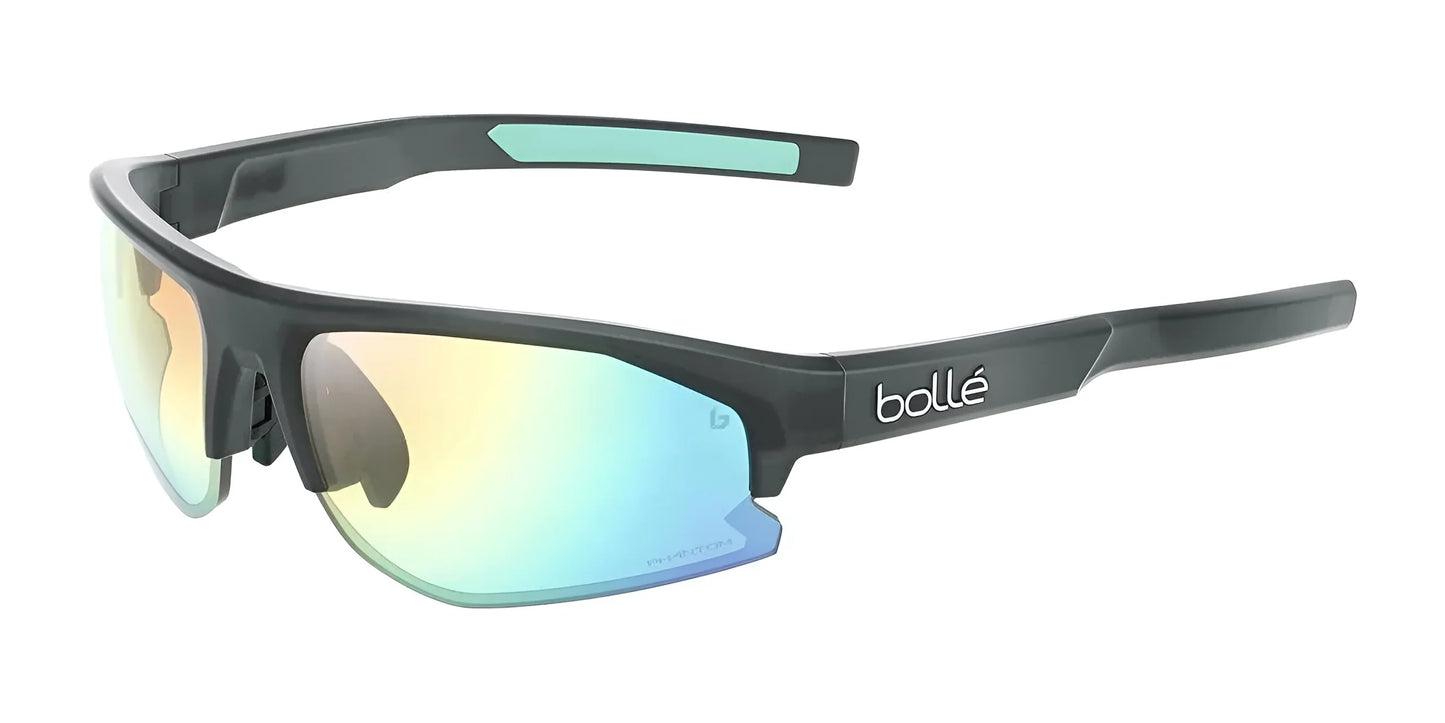 Bolle Bolt 2.0 Sunglasses Black Crystal Matte / Phantom Clear Green