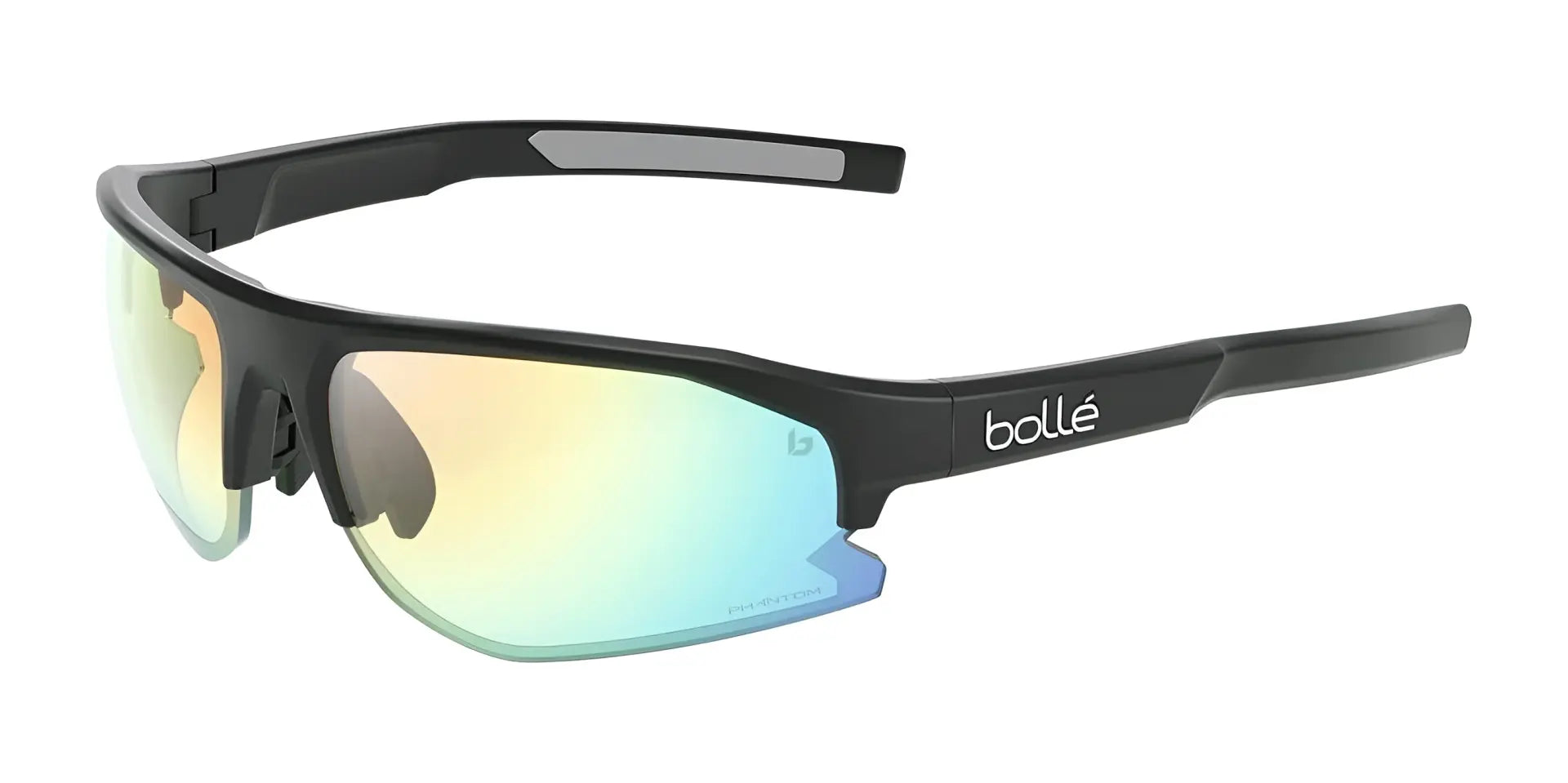 Bolle BOLT 2.0 Sunglasses Black Matte / Phantom Brown Red Photochromic
