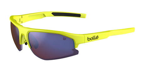 Bolle BOLT 2.0 Sunglasses Acid Yellow Matte / Brown Blue