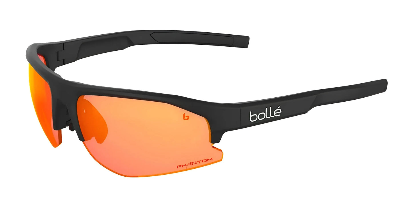 Bolle Bolt 2.0 Sunglasses Black Matte / Phantom Brown Red