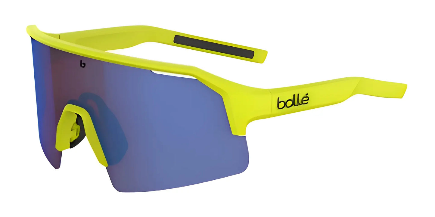 Bolle C-SHIFTER Sunglasses Acid Yellow Matte / Brown Blue
