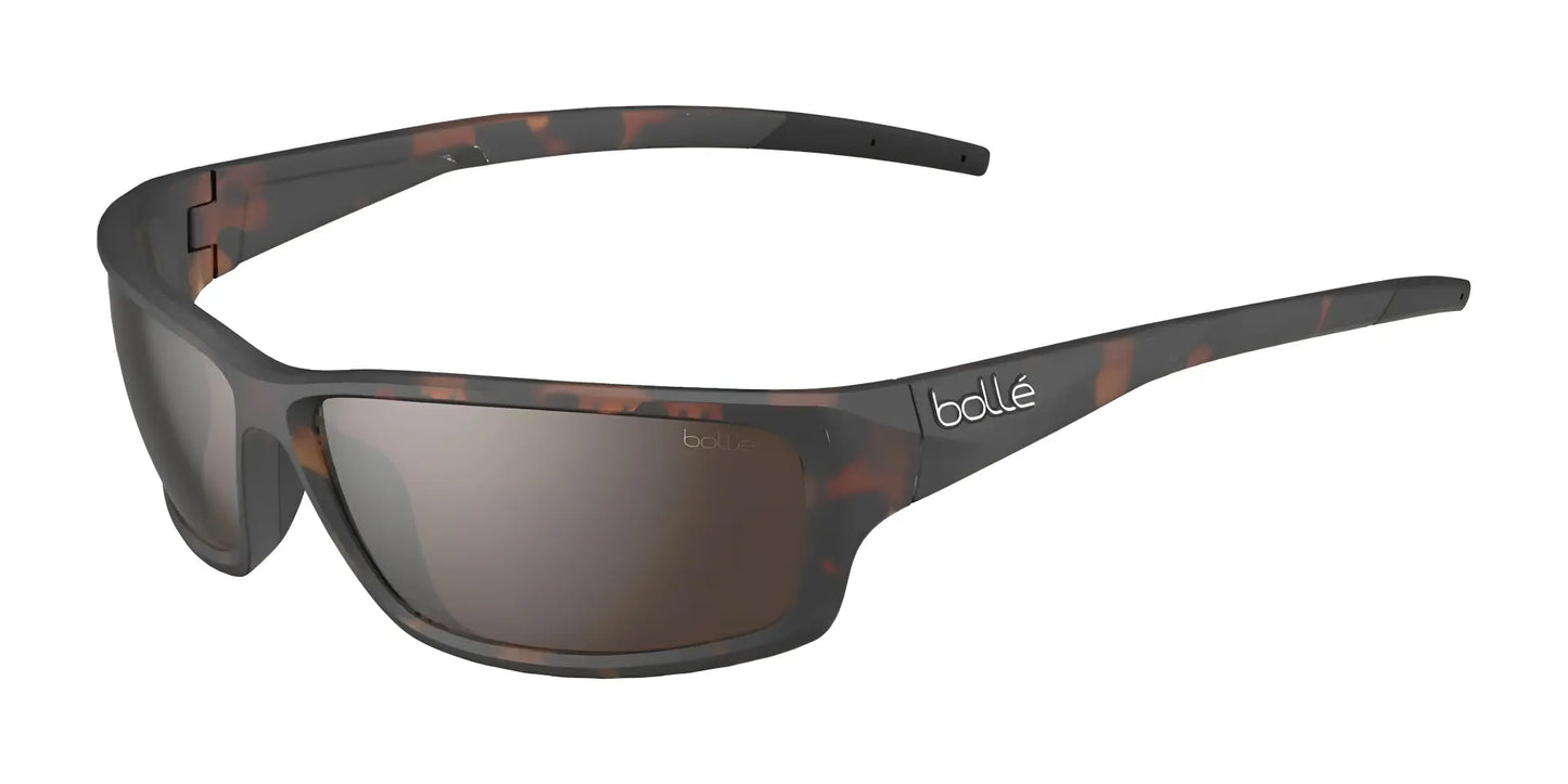 Bolle CERBER Sunglasses Dark Tortoise Shiny / Brown Polarized