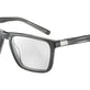 Transparent Dark Grey Shiny