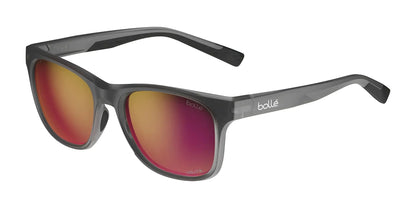 Bolle ESTEEM Sunglasses Black Frost Matte / Volt+ Ruby Polarized
