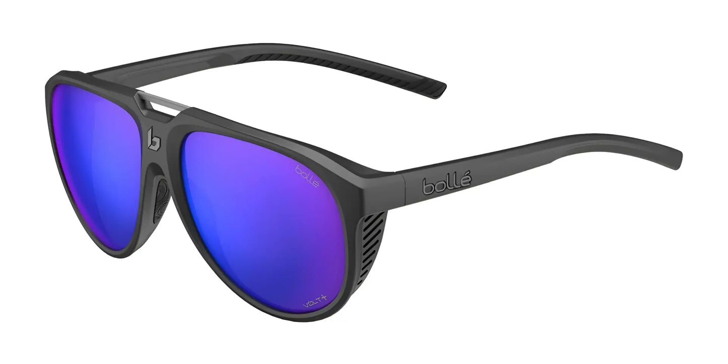 Bolle EUPHORIA Sunglasses Black Matte / Volt+ Ultraviolet Polarized