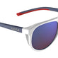 White Blue Red Matte