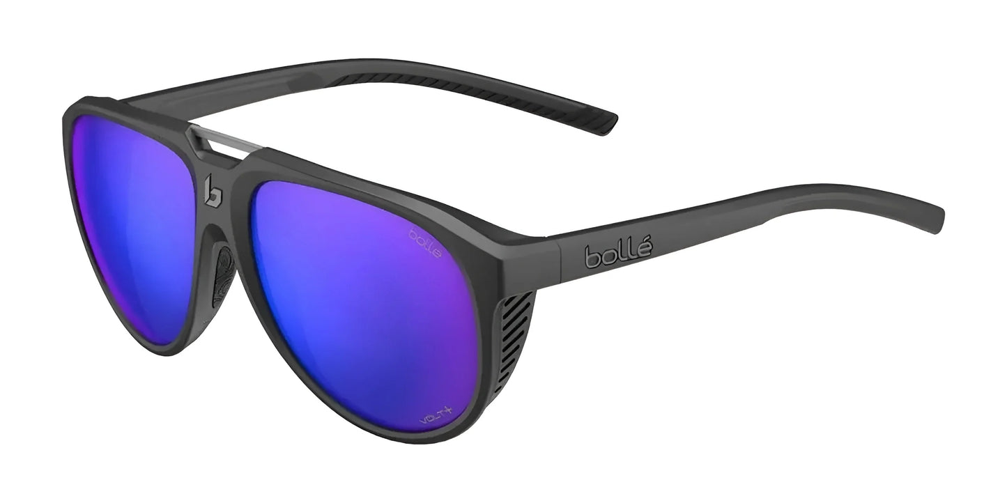 Bolle EUPHORIA Sunglasses Black Matte / Volt+ Ultraviolet Polarized