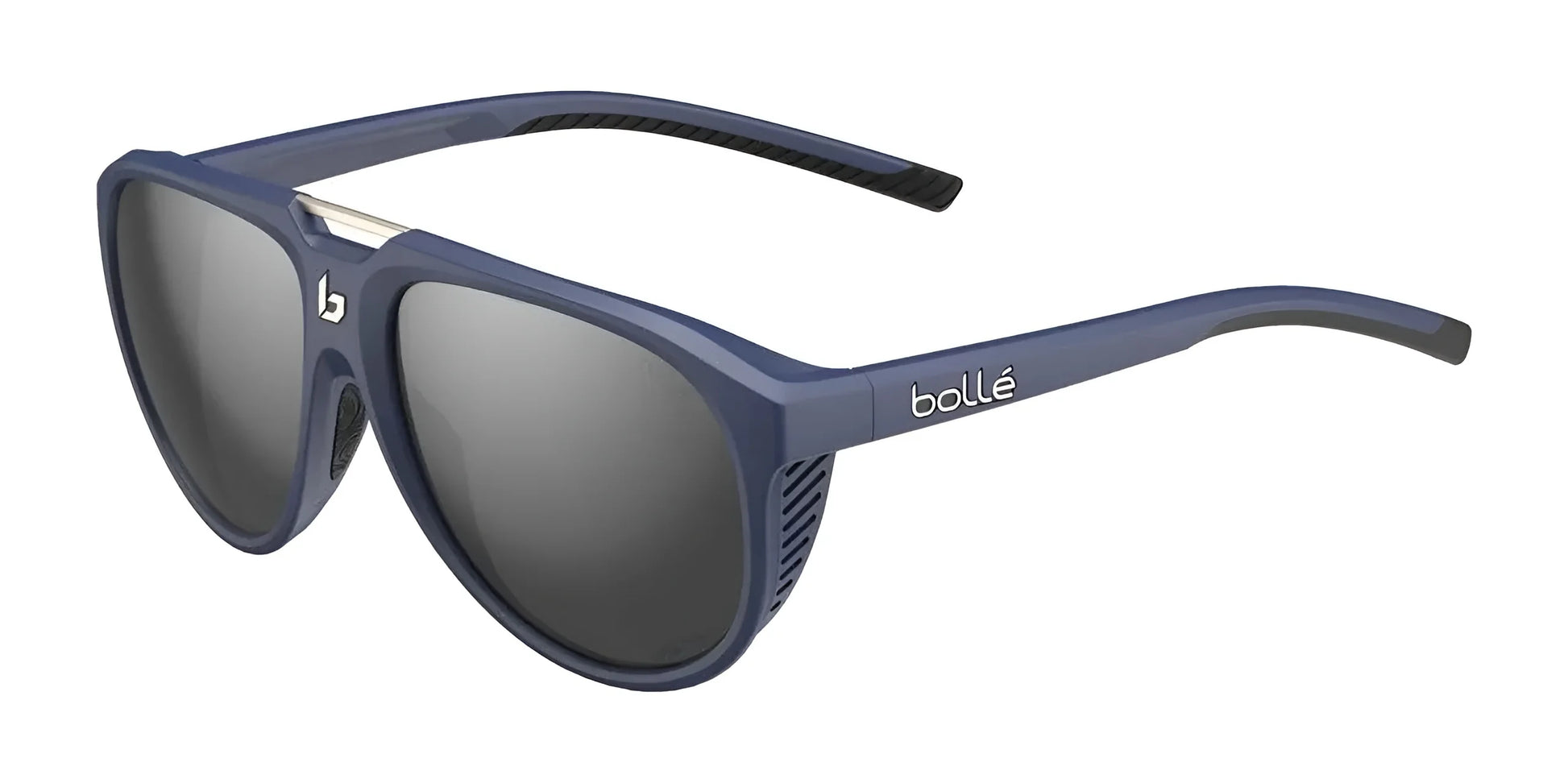 Bolle EUPHORIA Sunglasses Dark Blue Matte / Volt+ Cold White Polarized