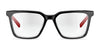 Bolle FELD 02 Eyeglasses / Black Shiny Red Matte
