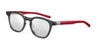 Bolle FELD 03 Eyeglasses / Transparent Smoke Shiny Red Matte