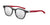 Bolle FELD 03 Eyeglasses / Transparent Smoke Shiny Red Matte