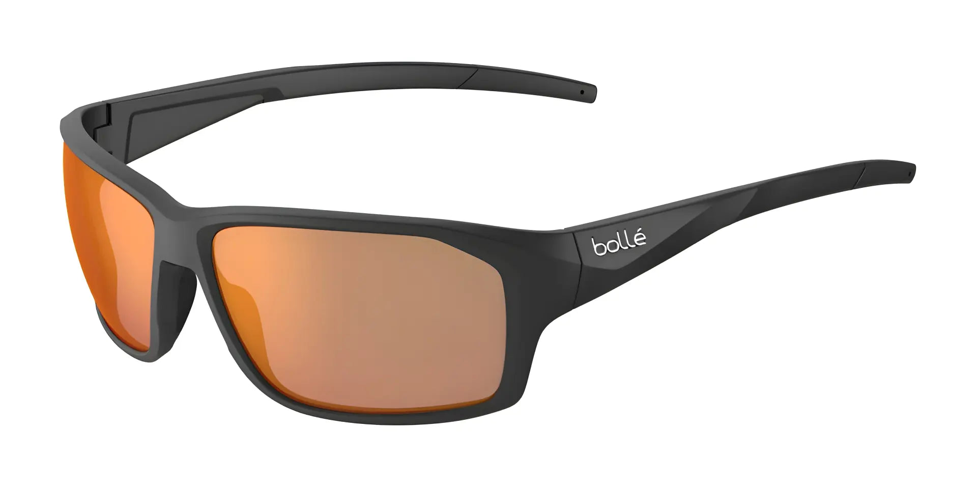 Bolle FENIX Sunglasses Black Matte / Phantom Brown Gun Photochromic