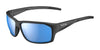 Bolle FENIX Sunglasses | Size 61 / Black Matte / Sky Blue Polarized