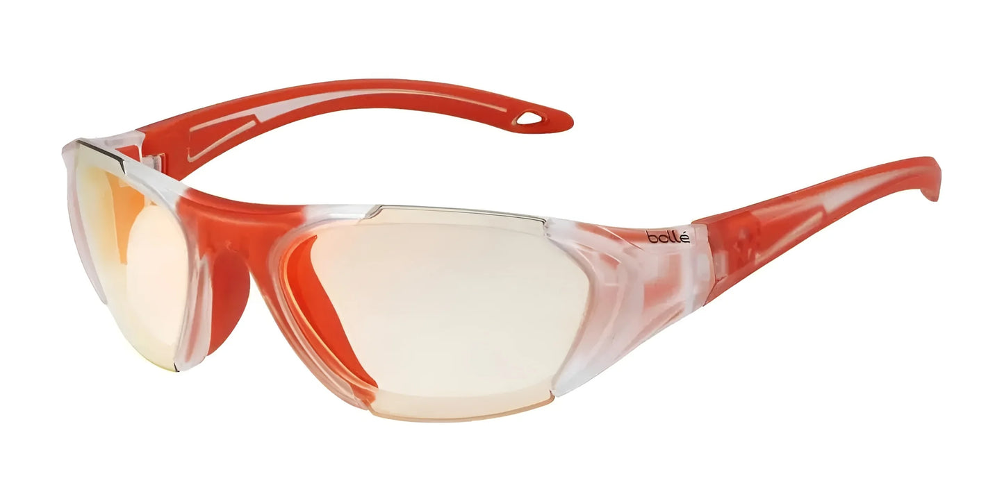 Bolle FIELD Safety Glasses Crystal Orange Matte / Photochromic PC Flash Fire AF