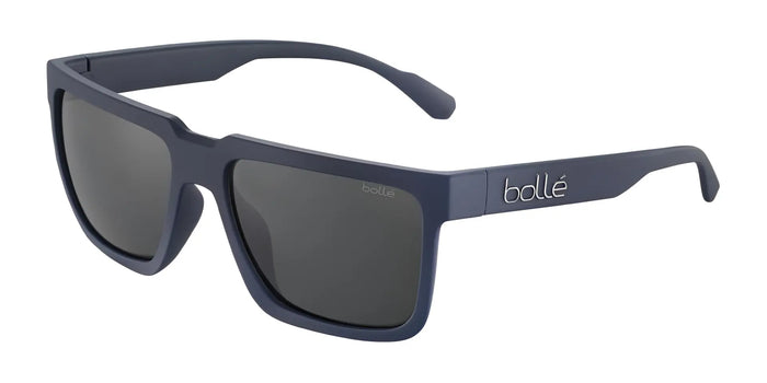 Bolle FRANK Sunglasses | Size 57 / Navy Matte / HD Polarized TNS Gun