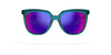Bolle GLORY Sunglasses | Size 53 / Azure Matte / HD Polarized TNS