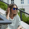 Bolle GLORY Sunglasses | Size 53 / Azure Matte / HD Polarized TNS