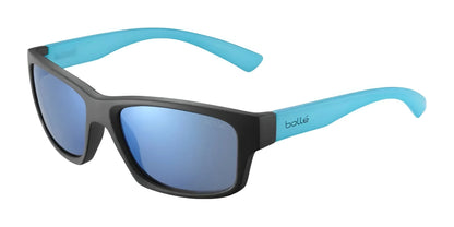Bolle HOLMAN FLOATABLE Sunglasses Black Crystal Blue Matte / HD Polarized Offshore Blue