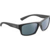 Bolle Holman Sunglasses / Black Matte / Phantom Brown Gun (Cat. 2 to 3) / Size M