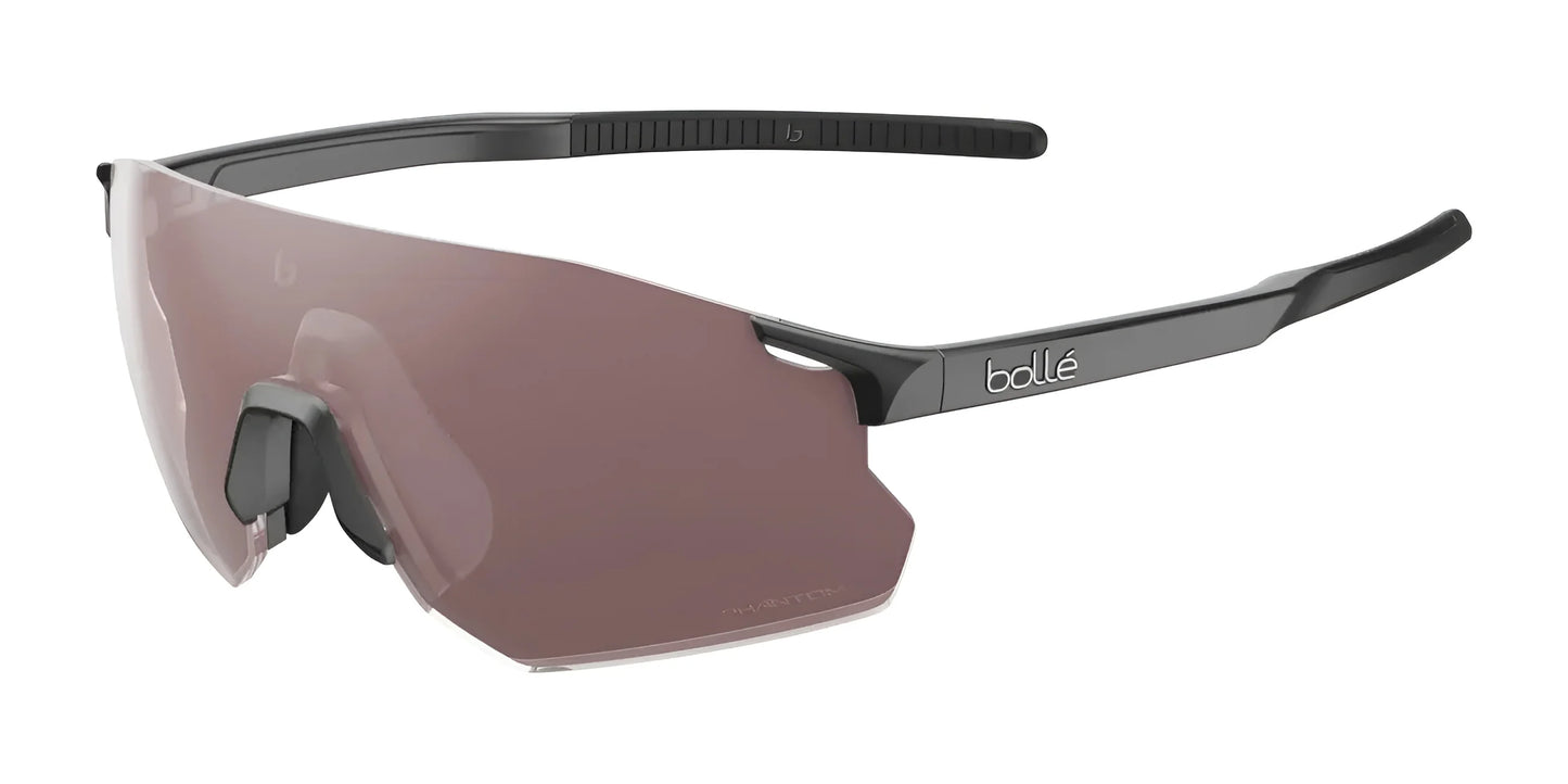 Bolle ICARUS Sunglasses Black Matte / Phantom Vermillon Gun