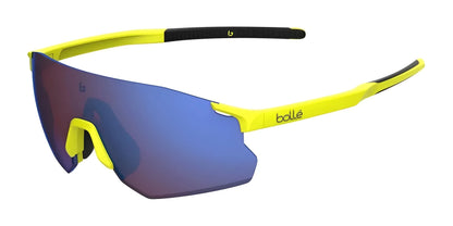 Bolle ICARUS Sunglasses Acid Yellow Matte / Brown Blue