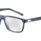 Transparent Grey Blue Shiny