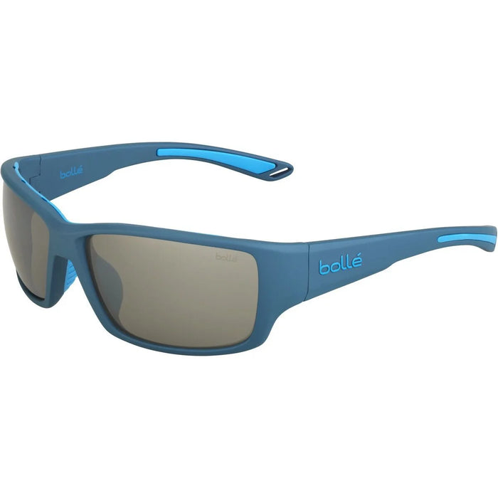 Bolle Kayman Sunglasses / Storm Blue Matte / HD Polarized TNS Gun (Cat. 3) / Size M