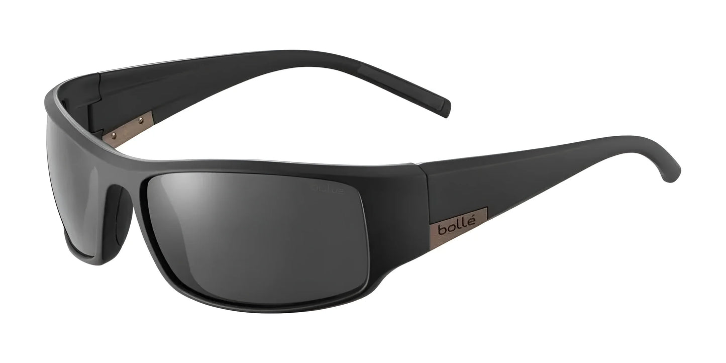Bolle KING Sunglasses Black Matte / Phantom Brown Gun Photochromic