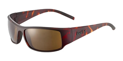 Bolle KING Sunglasses Tortoise Matte / HD Polarized Brown